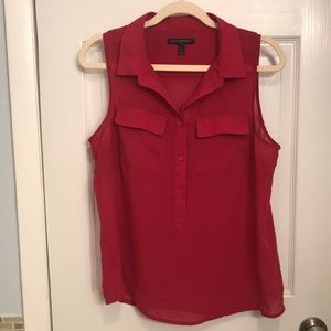 Banana republic sleeveless top